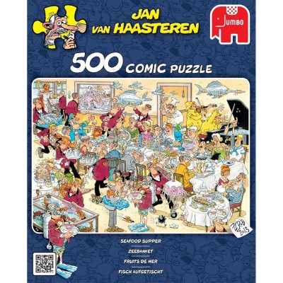Jan van haasteren - puzzle comic fruits de mer - dis617458  Jumbo    800090